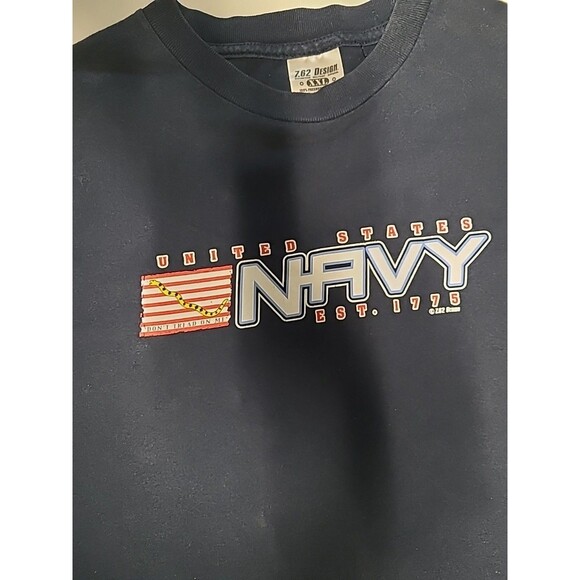 7.62 Design Men's Navy Dont Thread On Me T-shirt 2XL (CC9) - Picture 3 of 6